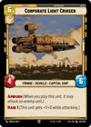 Image for Corporate Light Cruiser (Jump to Lightspeed) (225/262) - Star Wars: Unlimited