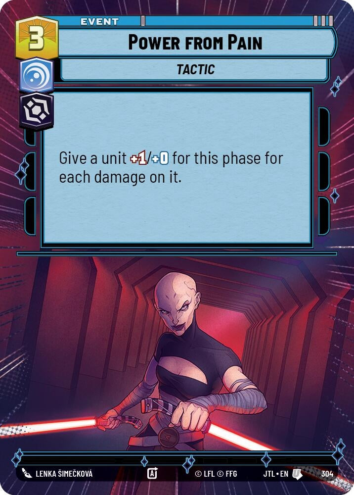 Image for Power from Pain (Hyperspace) (Jump to Lightspeed) (304) - Star Wars: Unlimited