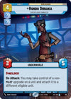 Image for Hondo Ohnaka - Superfluous Swindler (Hyperspace) (Jump to Lightspeed) (318) - Star Wars: Unlimited