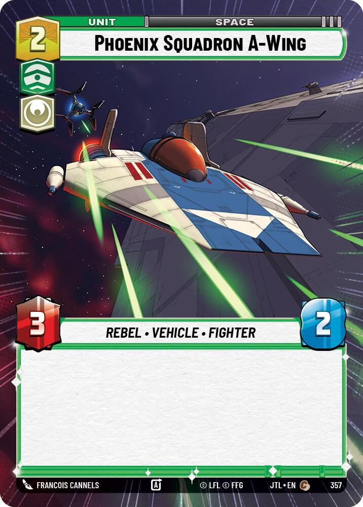 Image for Phoenix Squadron A-Wing (Hyperspace) (Jump to Lightspeed) (357) - Star Wars: Unlimited