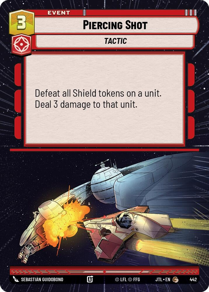 Image for Piercing Shot (Hyperspace) (Jump to Lightspeed) (442) - Star Wars: Unlimited