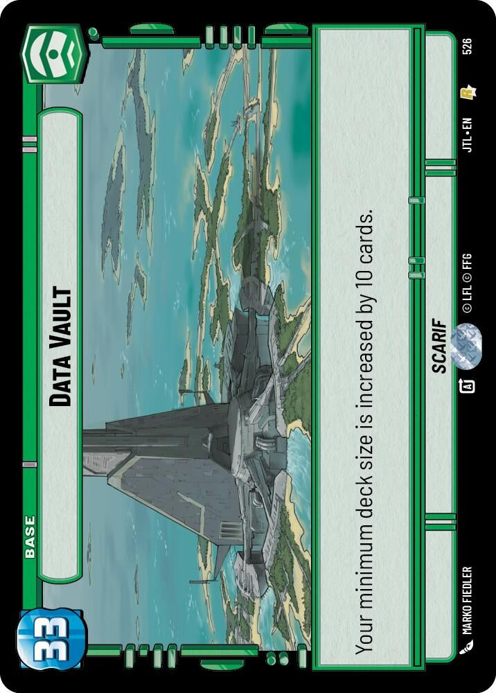 Image for Data Vault (Foil) (Jump to Lightspeed) (526) - Star Wars: Unlimited