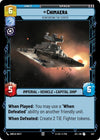 Image for Chimaera - Reinforcing the Center (Foil) (Jump to Lightspeed) (537) - Star Wars: Unlimited