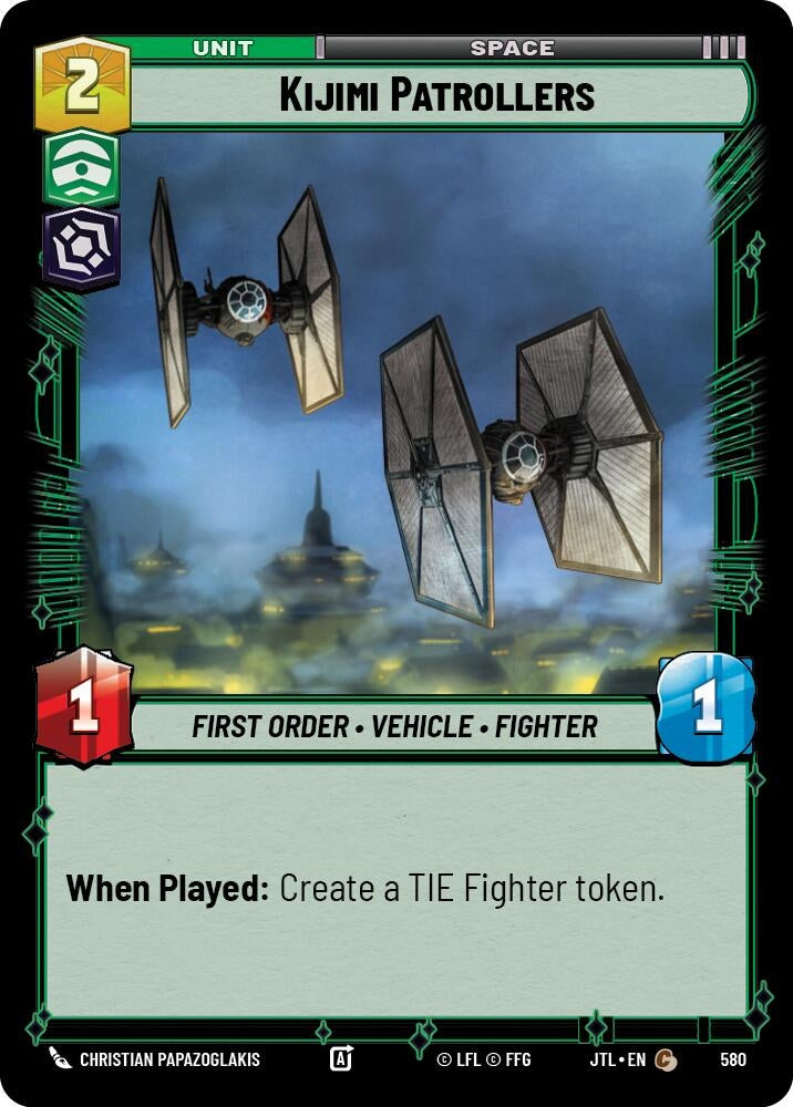 Image for Kijimi Patrollers (Foil) (Jump to Lightspeed) (580) - Star Wars: Unlimited