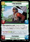 Image for Poe Dameron - One Hell of a Pilot (Foil) (Jump to Lightspeed) (598) - Star Wars: Unlimited
