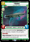 Image for Raddus - Holdo's Final Command (Foil) (Jump to Lightspeed) (602) - Star Wars: Unlimited