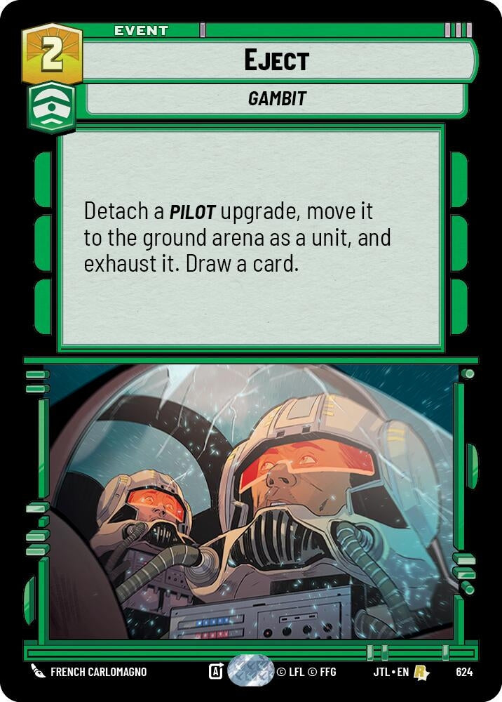 Image for Eject (Foil) (Jump to Lightspeed) (624) - Star Wars: Unlimited