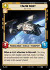 Image for Razor Crest - Ride For Hire (Foil) (Jump to Lightspeed) (721) - Star Wars: Unlimited
