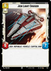 Image for Jedi Light Cruiser (Foil) (Jump to Lightspeed) (749) - Star Wars: Unlimited