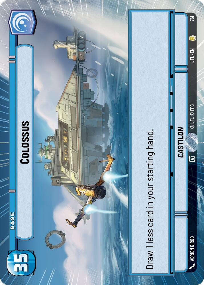 Image for Colossus (Hyperspace Foil) (Jump to Lightspeed) (761) - Star Wars: Unlimited