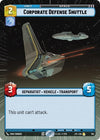 Image for Corporate Defense Shuttle (Hyperspace Foil) (Jump to Lightspeed) (793) - Star Wars: Unlimited