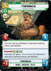 Image for Chewbacca - Faithful First Mate (Hyperspace Foil) (Jump to Lightspeed) (837) - Star Wars: Unlimited