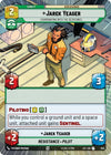 Image for Jarek Yeager - Coordinating With The Resistance (Hyperspace Foil) (Jump to Lightspeed) (843) - Star Wars: Unlimited