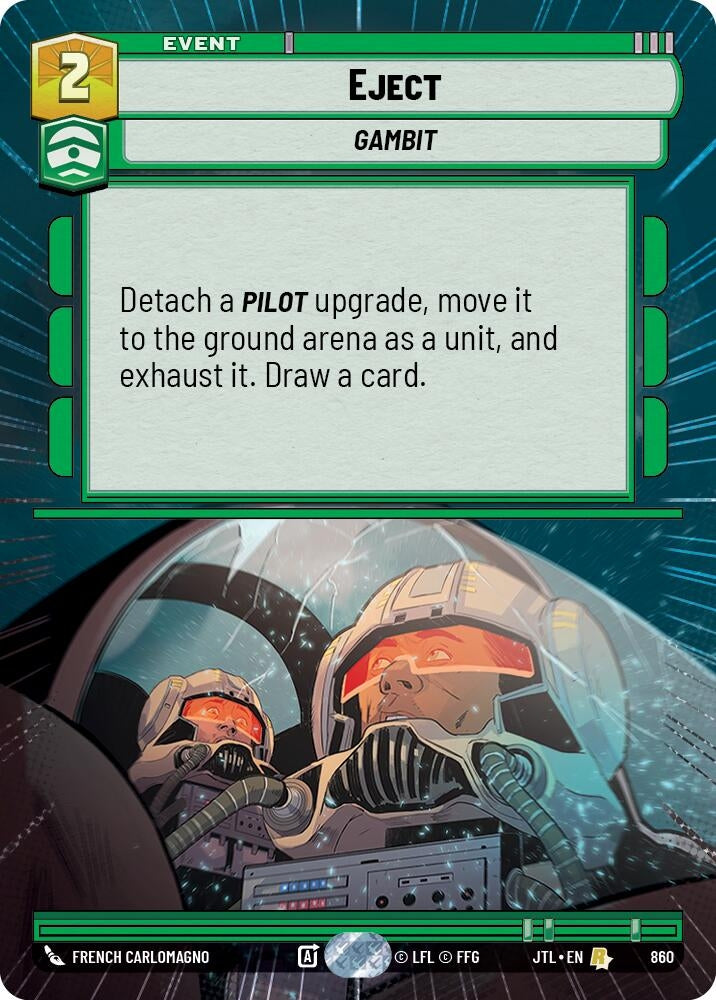 Image for Eject (Hyperspace Foil) (Jump to Lightspeed) (860) - Star Wars: Unlimited