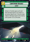 Image for Lightspeed Assault (Hyperspace Foil) (Jump to Lightspeed) (861) - Star Wars: Unlimited