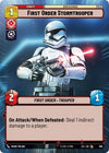 Image for First Order Stormtrooper (Hyperspace Foil) (Jump to Lightspeed) (866) - Star Wars: Unlimited