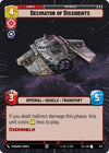 Image for Decimator of Dissidents (Hyperspace Foil) (Jump to Lightspeed) (872) - Star Wars: Unlimited