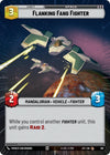 Image for Flanking Fang Fighter (Hyperspace Foil) (Jump to Lightspeed) (991) - Star Wars: Unlimited