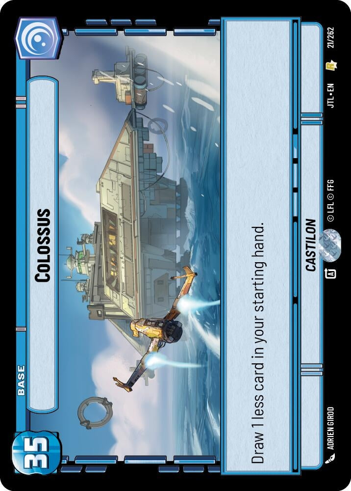 Image for Colossus (Jump to Lightspeed) (021/262) - Star Wars: Unlimited