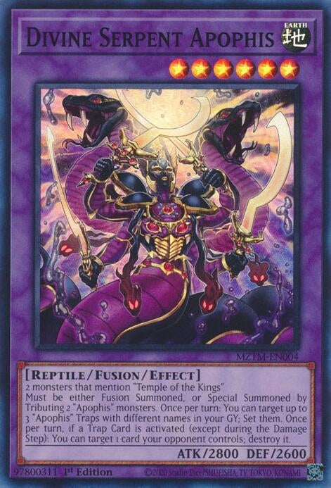 Image for Divine Serpent Apophis (Maze of the Master) (MZTM-EN004) - YuGiOh