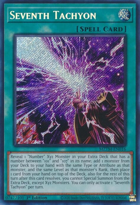 Image for Seventh Tachyon (Maze of the Master) (MZTM-EN016) - YuGiOh