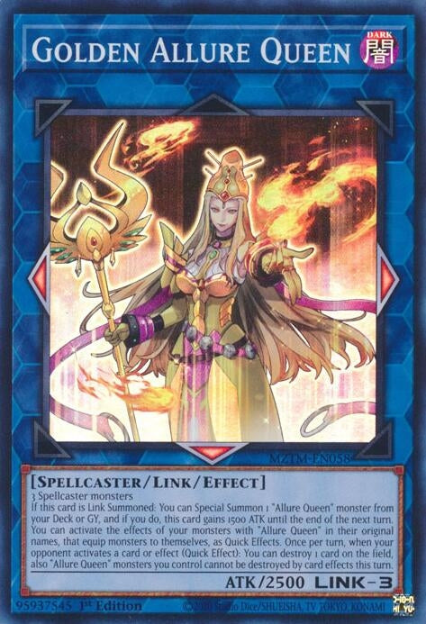 Image for Golden Allure Queen (Maze of the Master) (MZTM-EN058) - YuGiOh