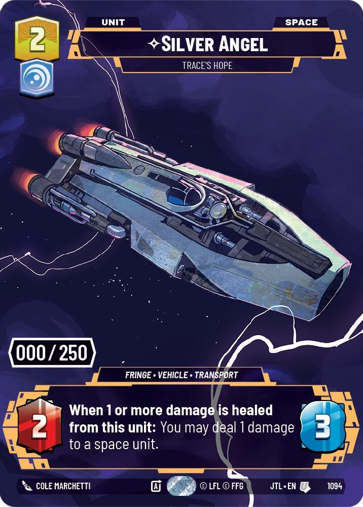 Image for Silver Angel - Trace's Hope (Serialized) (Jump to Lightspeed) (1094) - Star Wars: Unlimited