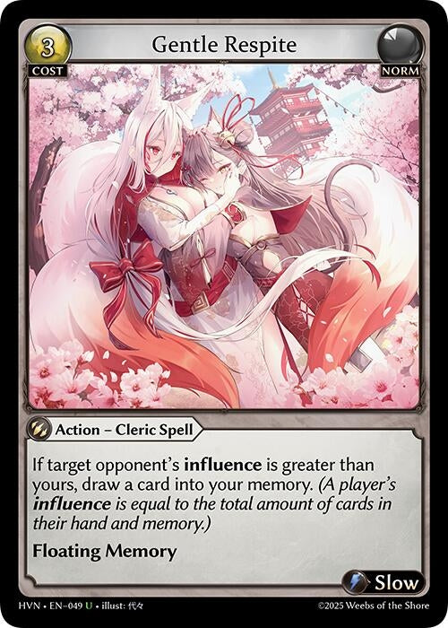 Image for Gentle Respite (Abyssal Heaven) (049) - Grand Archive TCG