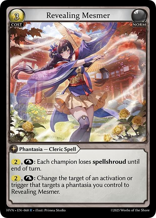 Image for Revealing Mesmer (Abyssal Heaven) (060) - Grand Archive TCG