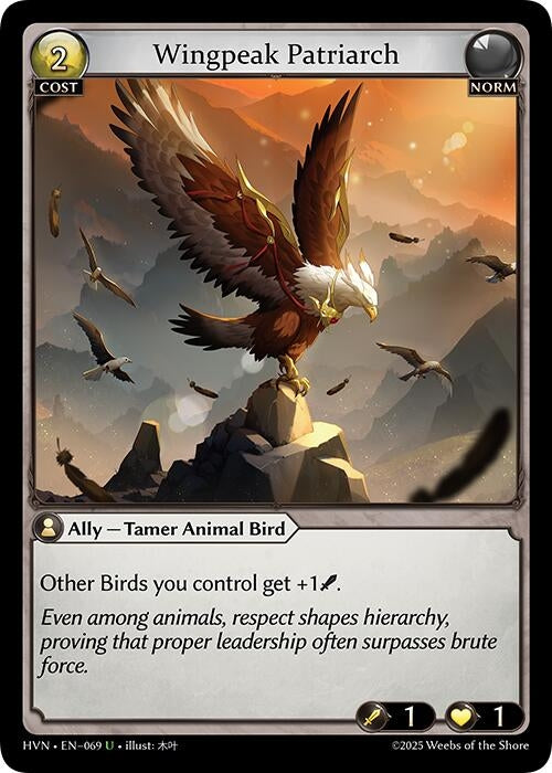 Image for Wingpeak Patriarch (Abyssal Heaven) (069) - Grand Archive TCG