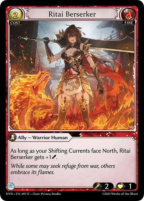 Image for Ritai Berserker (Abyssal Heaven) (097) - Grand Archive TCG