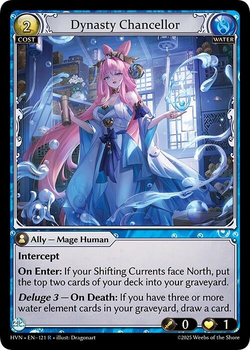 Image for Dynasty Chancellor (Abyssal Heaven) (121) - Grand Archive TCG