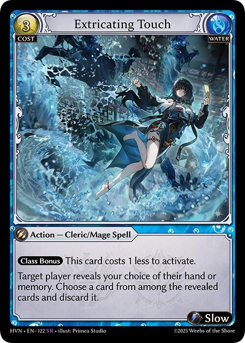 Image for Extricating Touch (Abyssal Heaven) (122) - Grand Archive TCG
