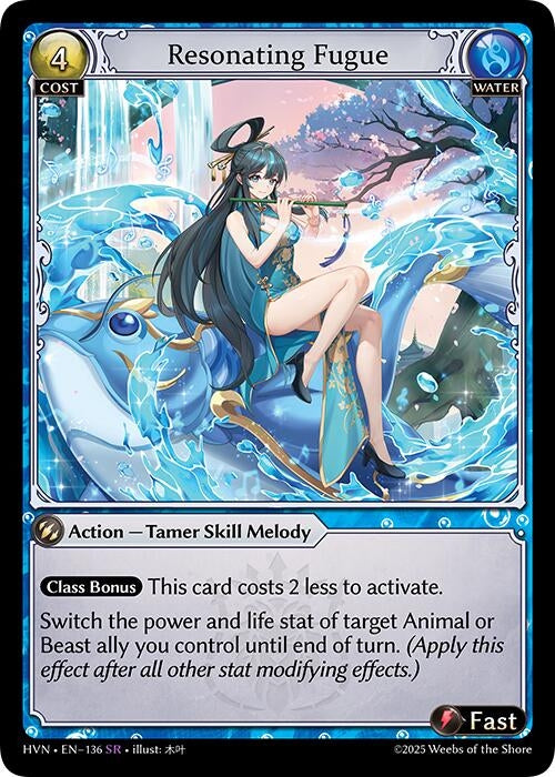 Image for Resonating Fugue (Abyssal Heaven) (136) - Grand Archive TCG
