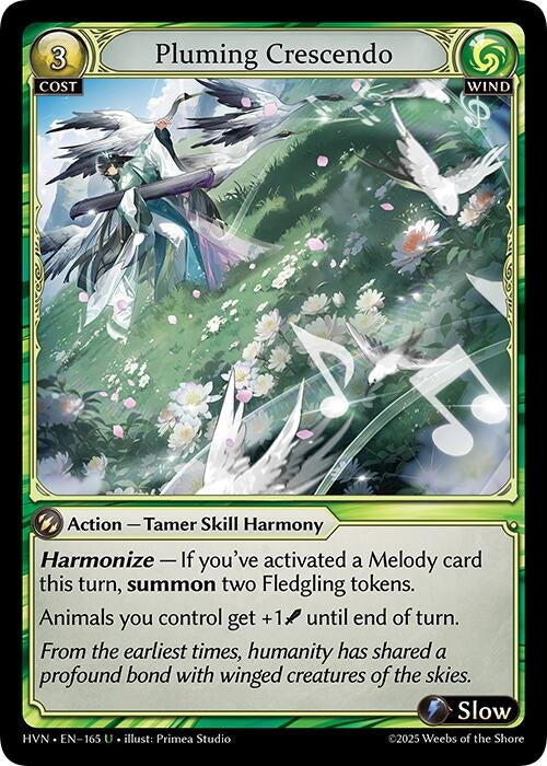 Image for Pluming Crescendo (Abyssal Heaven) (165) - Grand Archive TCG