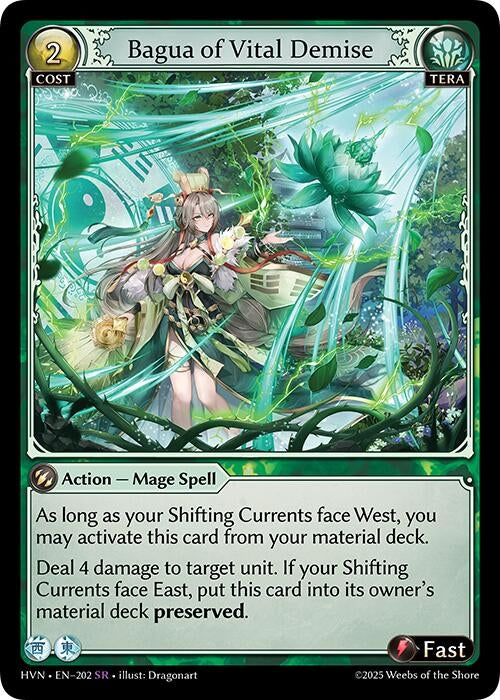 Image for Bagua of Vital Demise (Abyssal Heaven) (202) - Grand Archive TCG