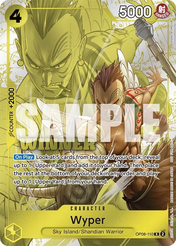 Image for Wyper (Winner Pack 2025 Vol. 2) (One Piece Promotion Cards) (OP06-114) - One Piece Card Game