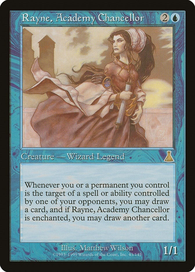 Image for Rayne, Academy Chancellor (Urza's Destiny) (43) - Magic: The Gathering