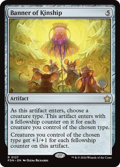 Image for Banner of Kinship (Promo Pack: Aetherdrift) (127) - Magic: The Gathering
