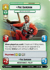 Image for Poe Dameron - One Hell of a Pilot (Foil) (Jump to Lightspeed - Weekly Play Promos) (26) - Star Wars: Unlimited