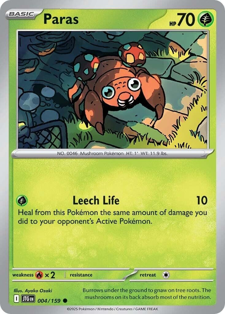 Image for Paras (SV09: Journey Together) (004/159) - Pokemon