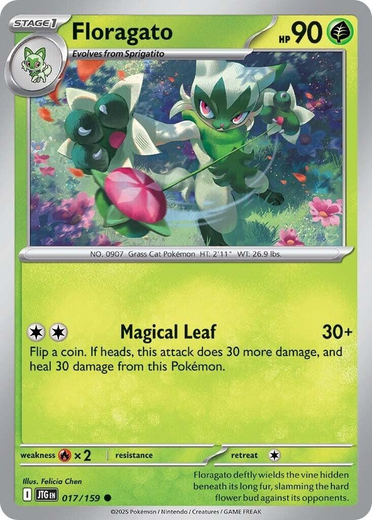 Image for Floragato (SV09: Journey Together) (017/159) - Pokemon