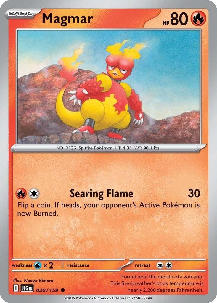 Image for Magmar (SV09: Journey Together) (020/159) - Pokemon
