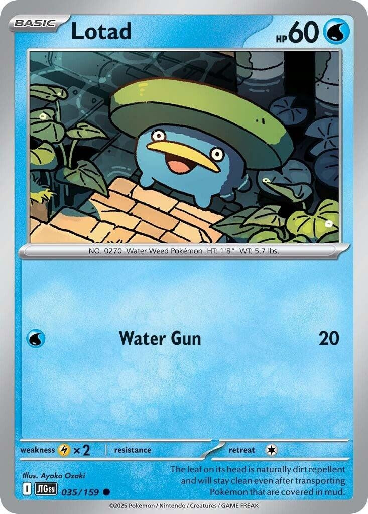 Image for Lotad (SV09: Journey Together) (035/159) - Pokemon