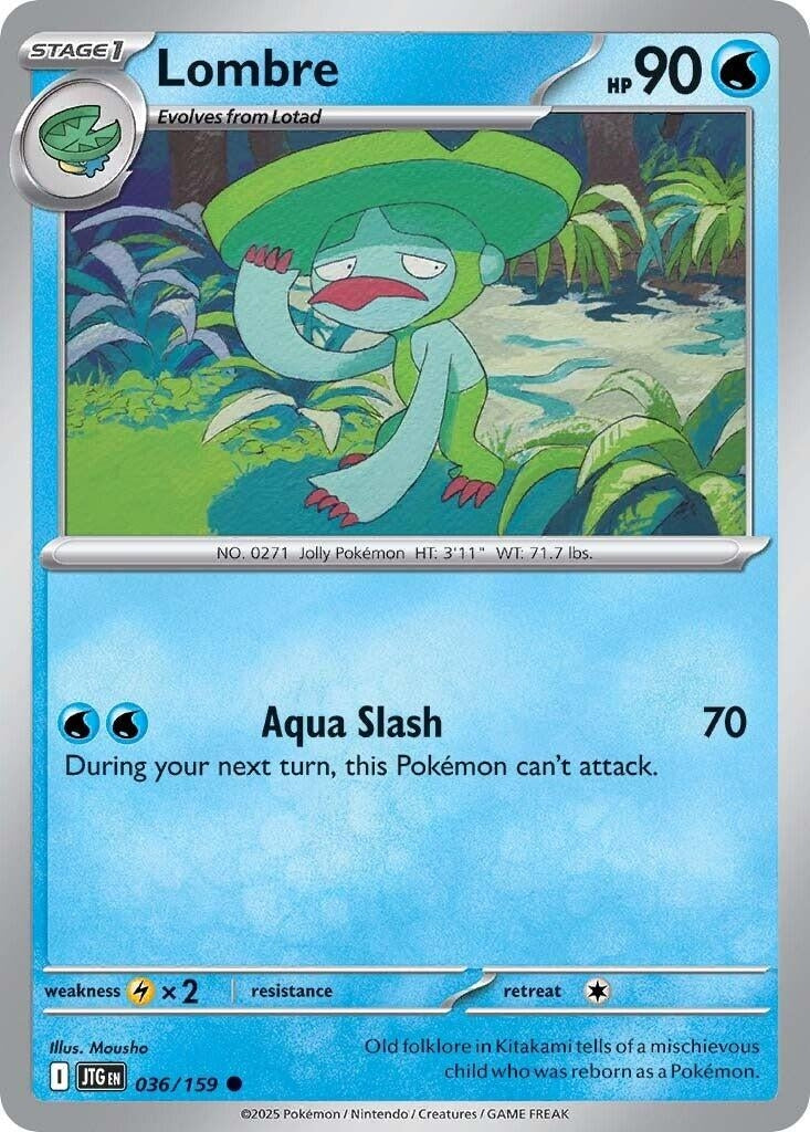 Image for Lombre (SV09: Journey Together) (036/159) - Pokemon