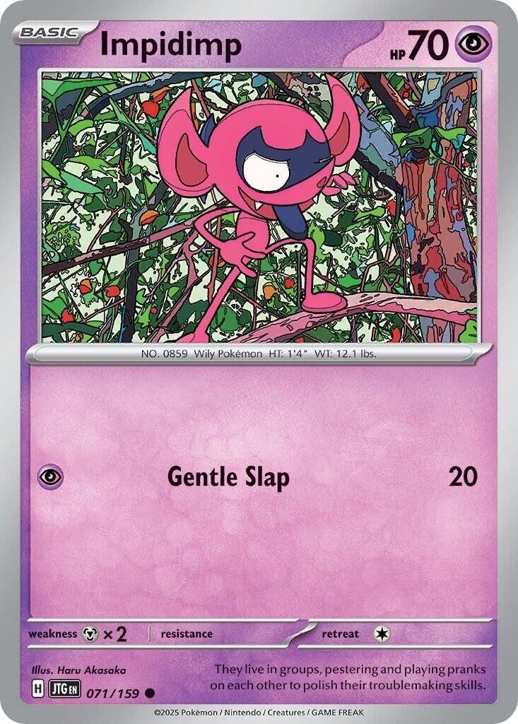 Image for Impidimp (SV09: Journey Together) (071/159) - Pokemon