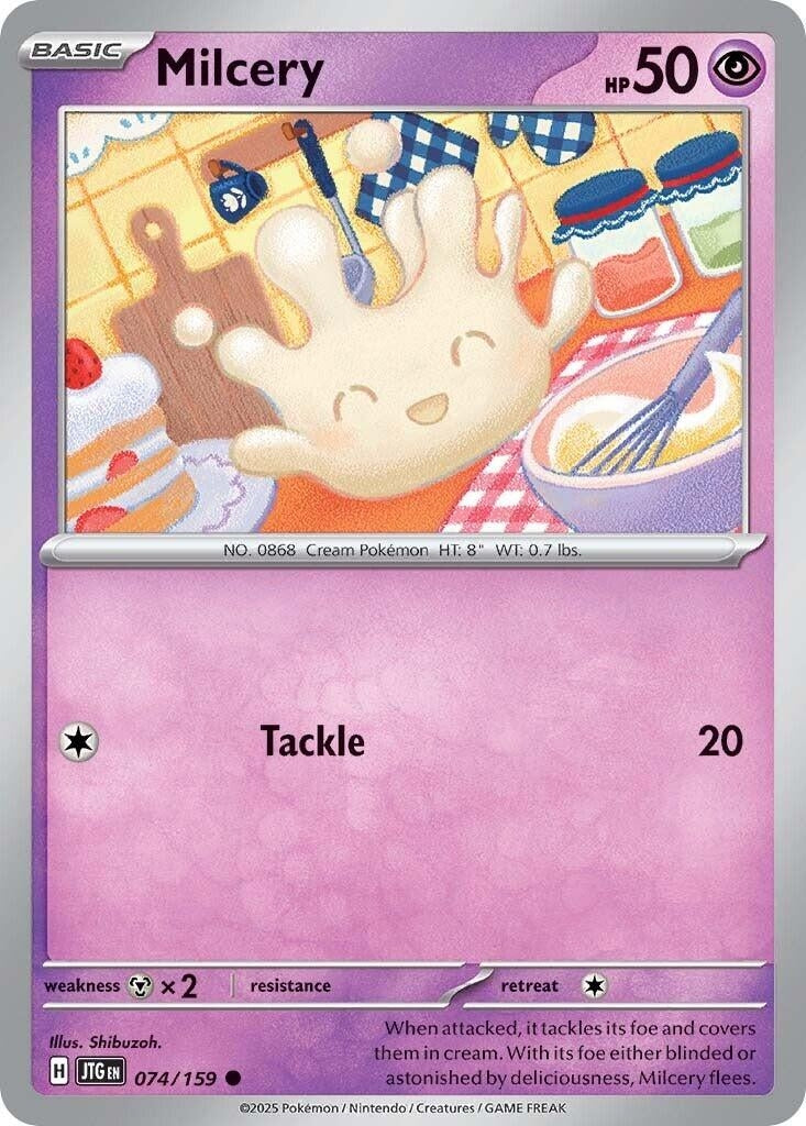 Image for Milcery (SV09: Journey Together) (074/159) - Pokemon