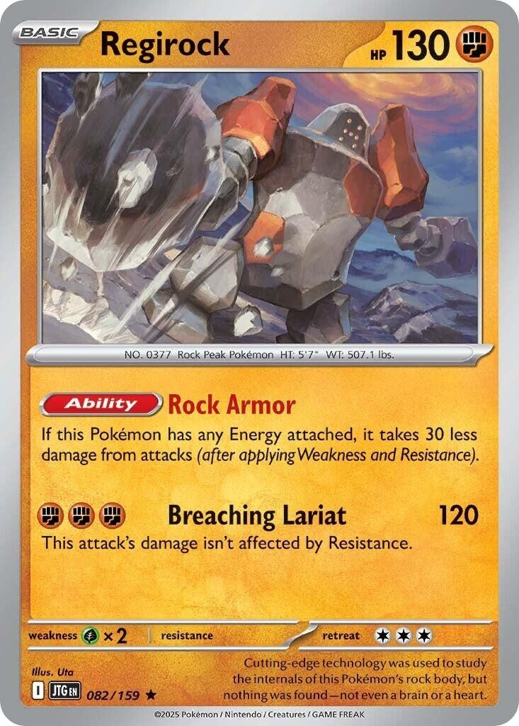 Image for Regirock (SV09: Journey Together) (082/159) - Pokemon