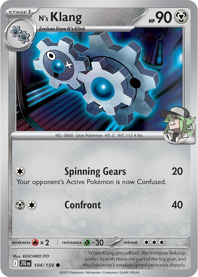 Image for N's Klang (SV09: Journey Together) (104/159) - Pokemon