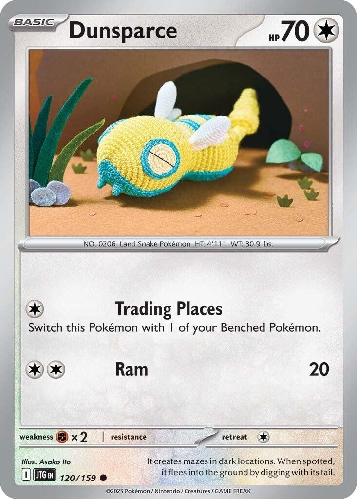 Image for Dunsparce (SV09: Journey Together) (120/159) - Pokemon